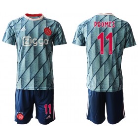 Fußballtrikots Ajax Amsterdam Quincy Promes 11 Kinder 2020-2021 Kurzarm Auswärts-trikot kaufen